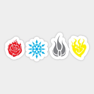 RWBY - Symbols Sticker